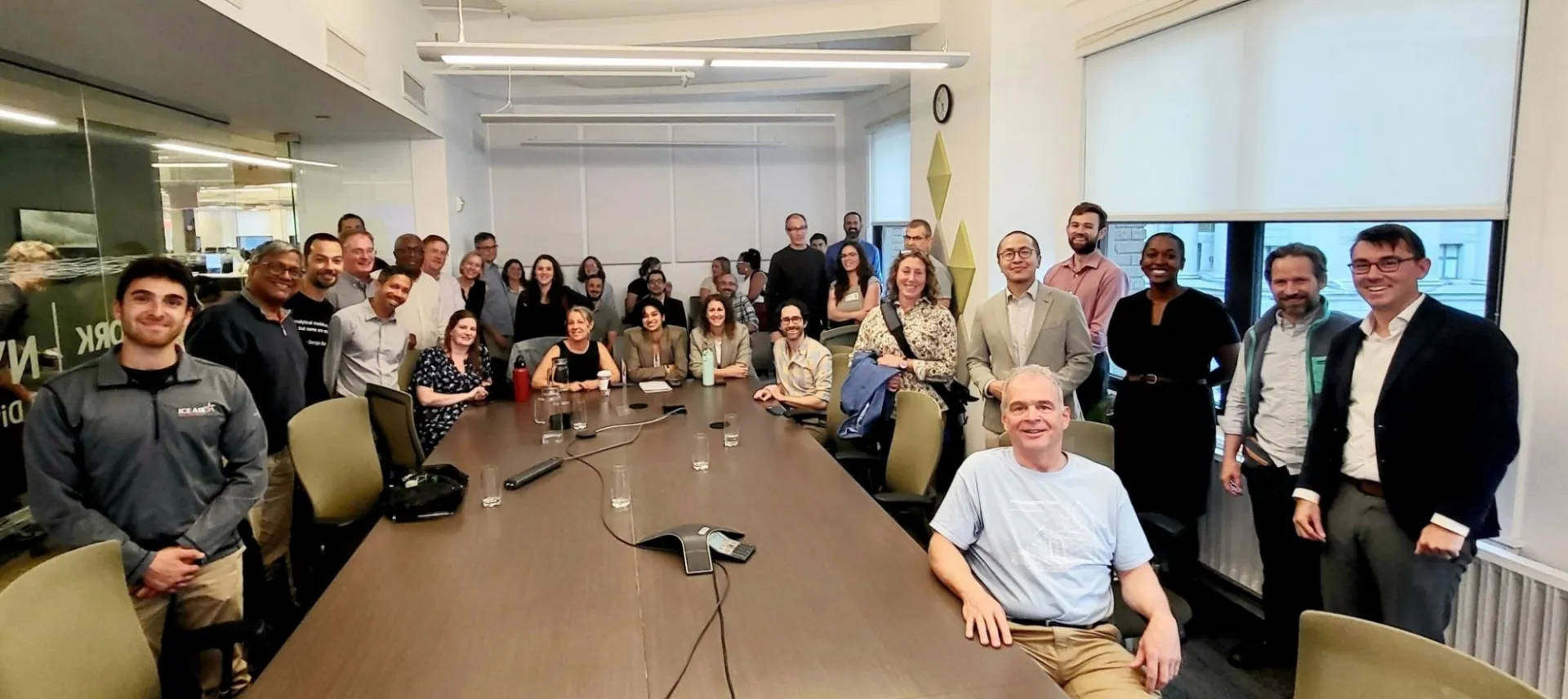 Image of group of people in conference room